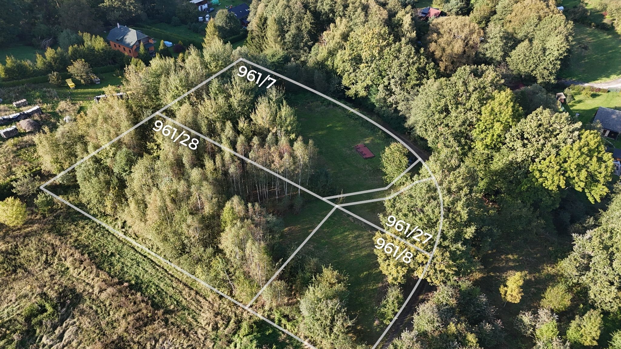 Prodej pozemku v Šumperku 1327 m² - titulní obrázek