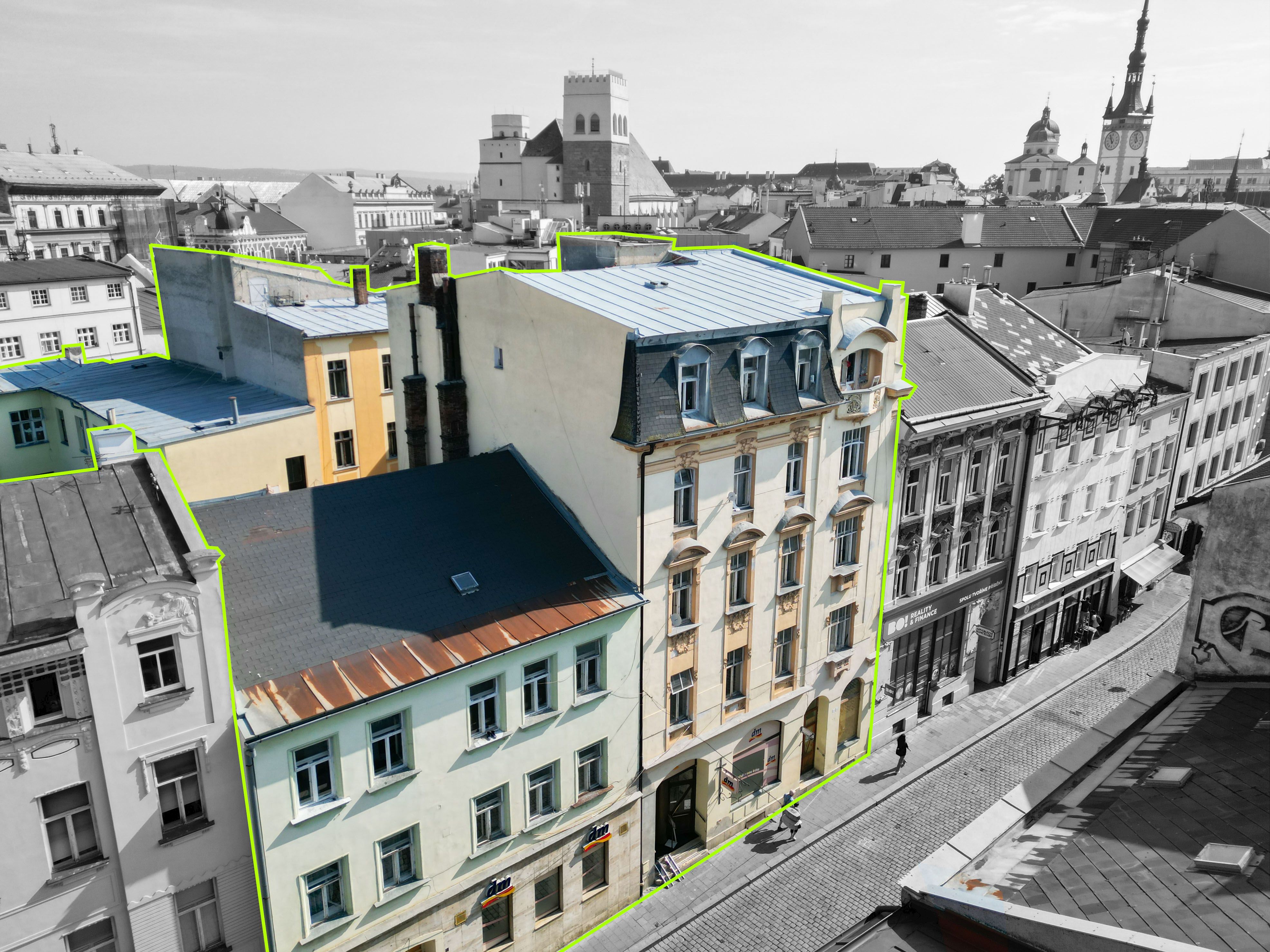Prodej dvou činžovních domů v centru Olomouce - obrázek č.2